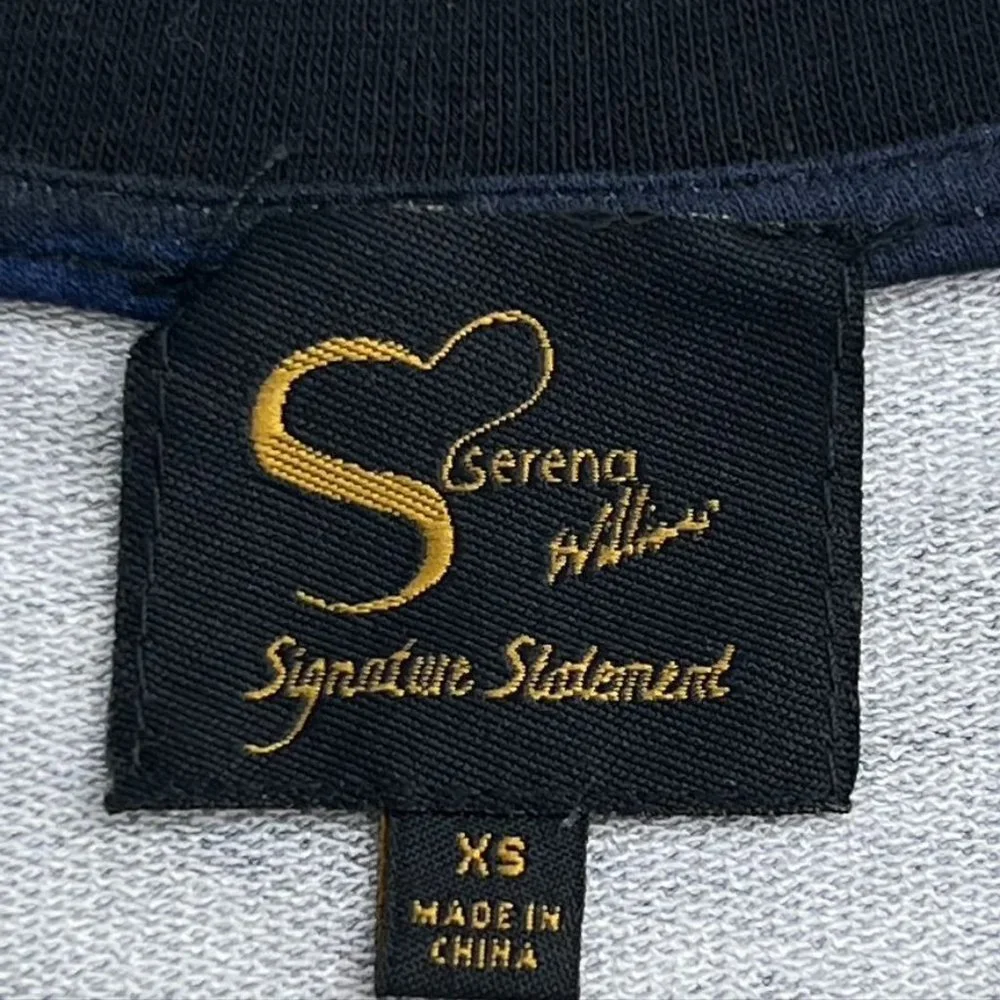 Serena Williams Signature Statement Womens Knit Top Size XS Rayon Camo - Picture 10 of 11